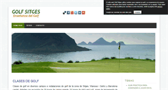 Desktop Screenshot of golfsitges.com